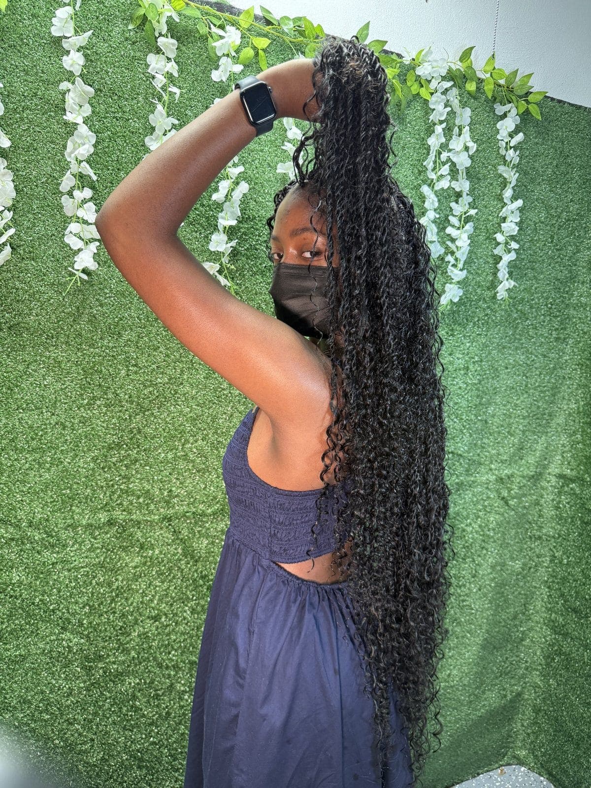 Professional braiding services at Blessed Hair Braiding & Locs in Florence, KY