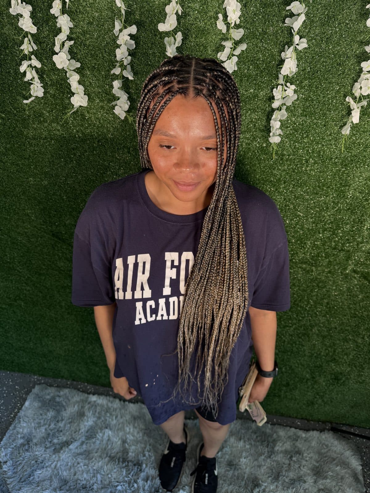 Braided Ponytail at Blessed Hair Braiding & Locs in Florence, KY